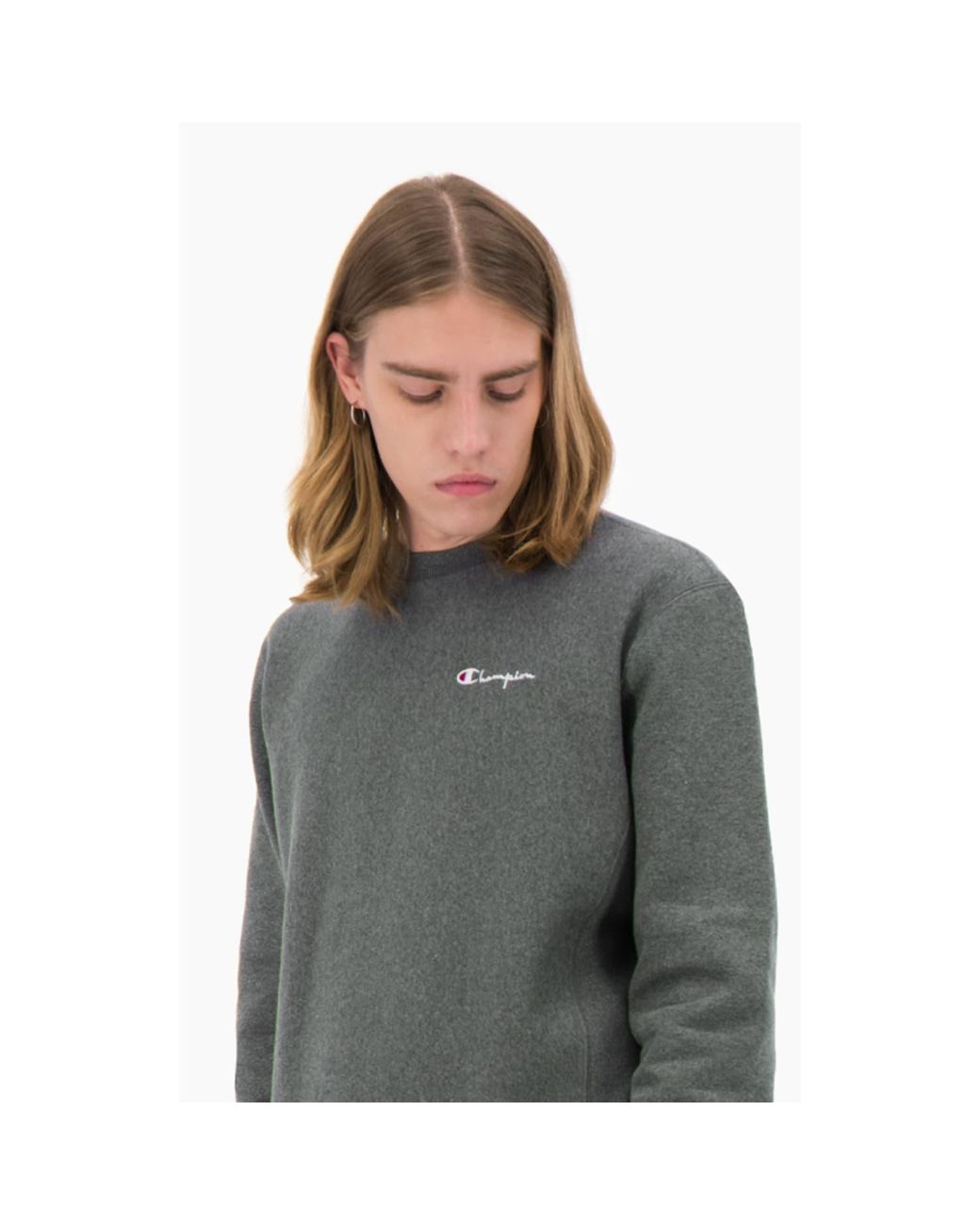 script logo sweatshirt by champion