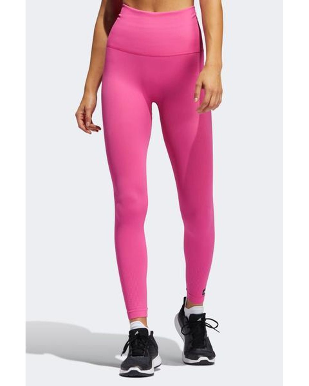 adidas Screaming Pink Formotion Sculpt Tights - Lyst