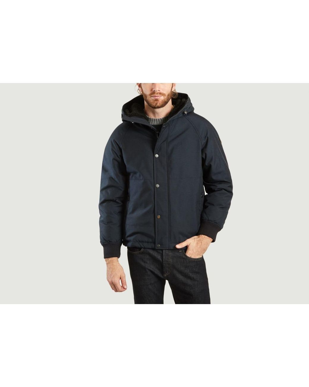 Woolrich Rock Point Shearling Jacke f r Herren Lyst DE