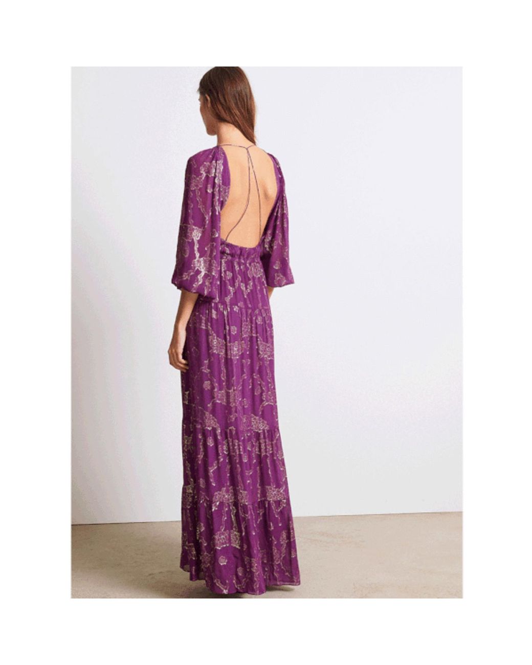 Ba&sh Dina Violet Dress in Purple | Lyst