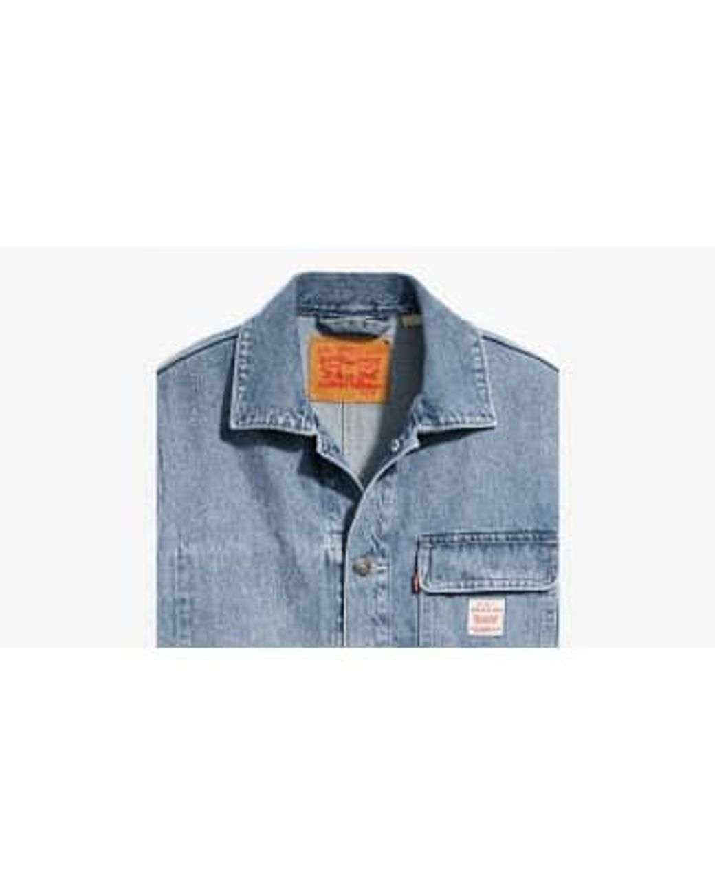 Levi s Put In Work Broadway Engineer Coat M in Blue for Men Lyst UK