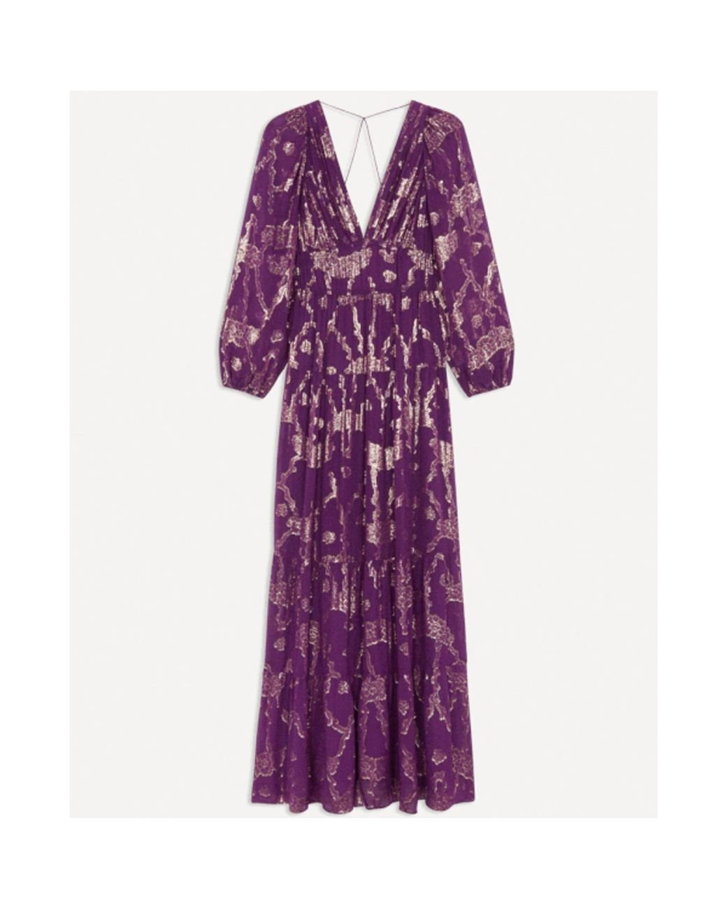 Ba&sh Dina Violet Dress in Purple | Lyst