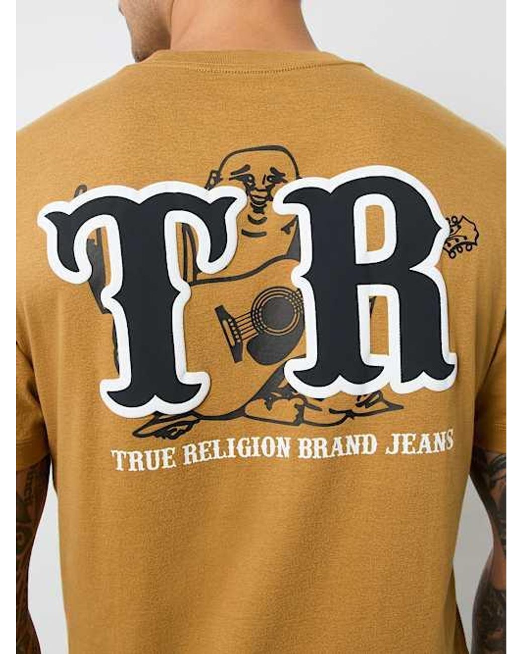 関税込み♪【TRUE RELIGION】PUFF PRINT ブッダ ロゴ ★ Tシャツ 006TZ_0001_main