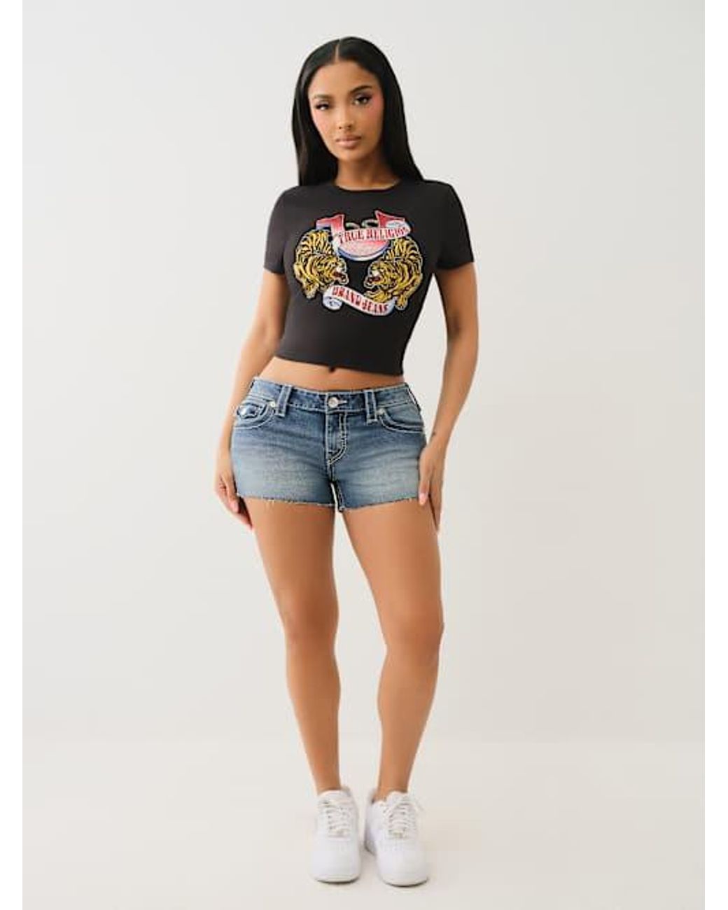 希少　TRUE RELIGION JOEY SHORT BIG T 太ステッチ 希少 TRUE RELIGION JOEY SHORT BIG T 太ステッチ - メルカリ