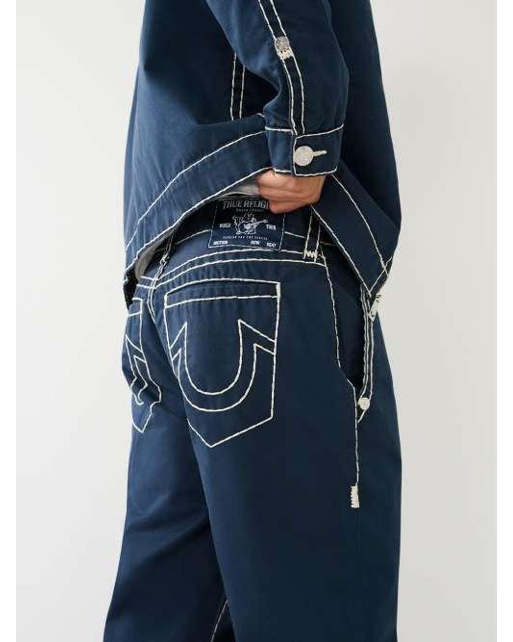 True Religion Bobby Baggy Twill Super T Pant 32