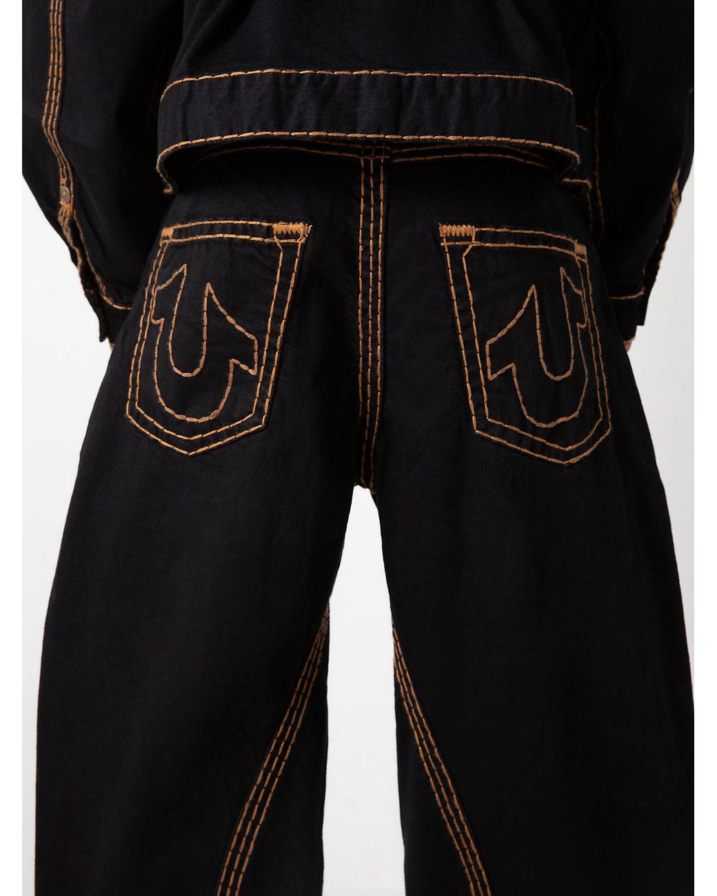 True Religion Sebastien Ami X Warped Joey Super T in Black True Religion Sebastien Ami X Warped Joey Super T in Black