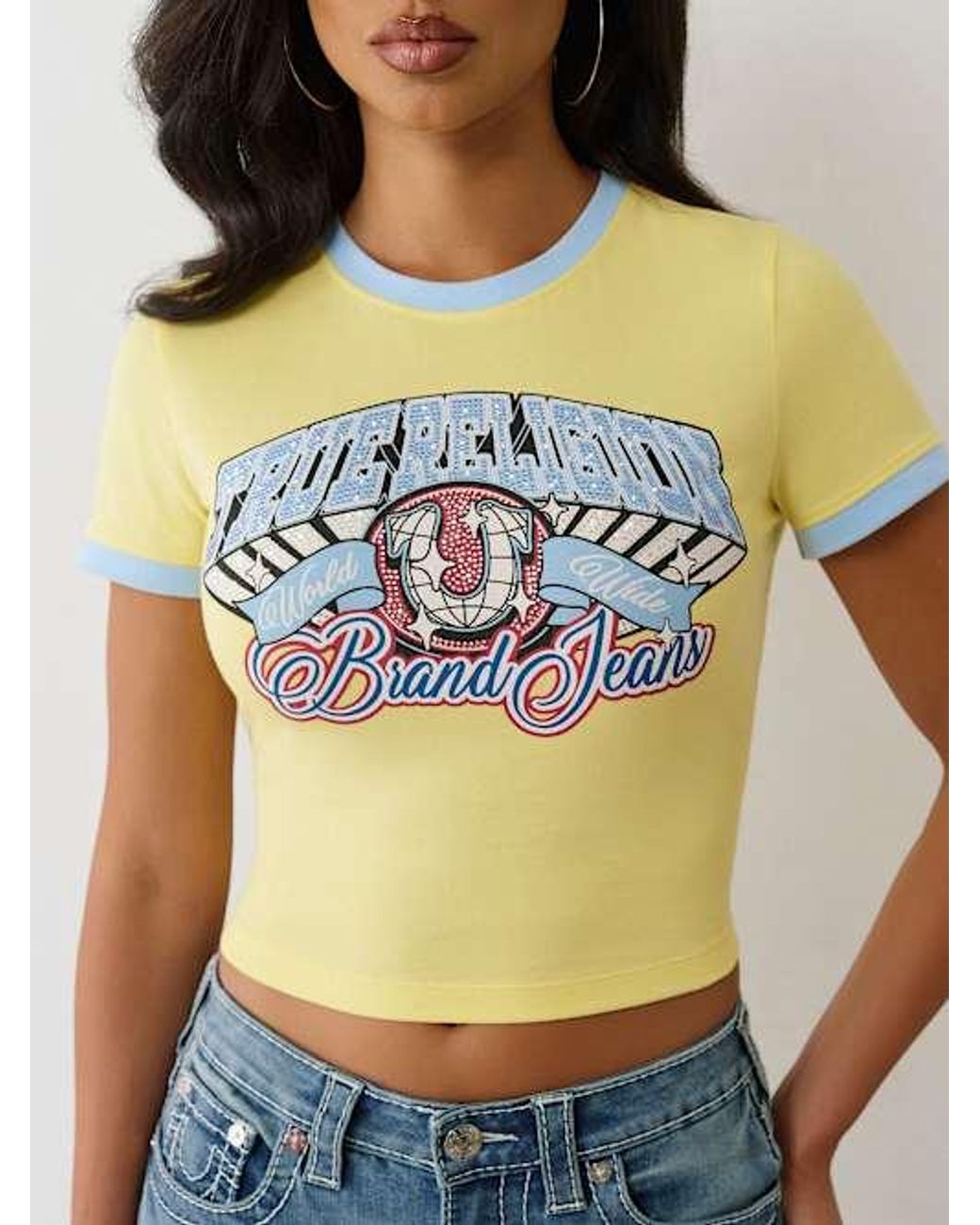 【レア】Girls Don't Cry LOGO RINGER BABY TEE レア】Girls Don't Cry LOGO RINGER BABY TEE