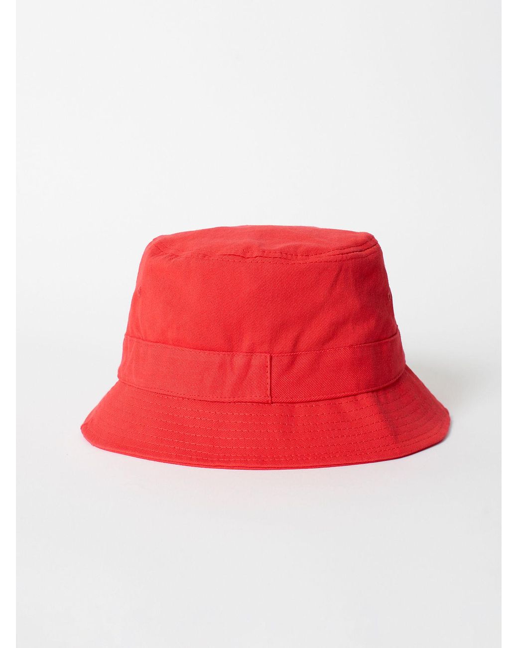 True Religion Logo Bucket Hat in Black 