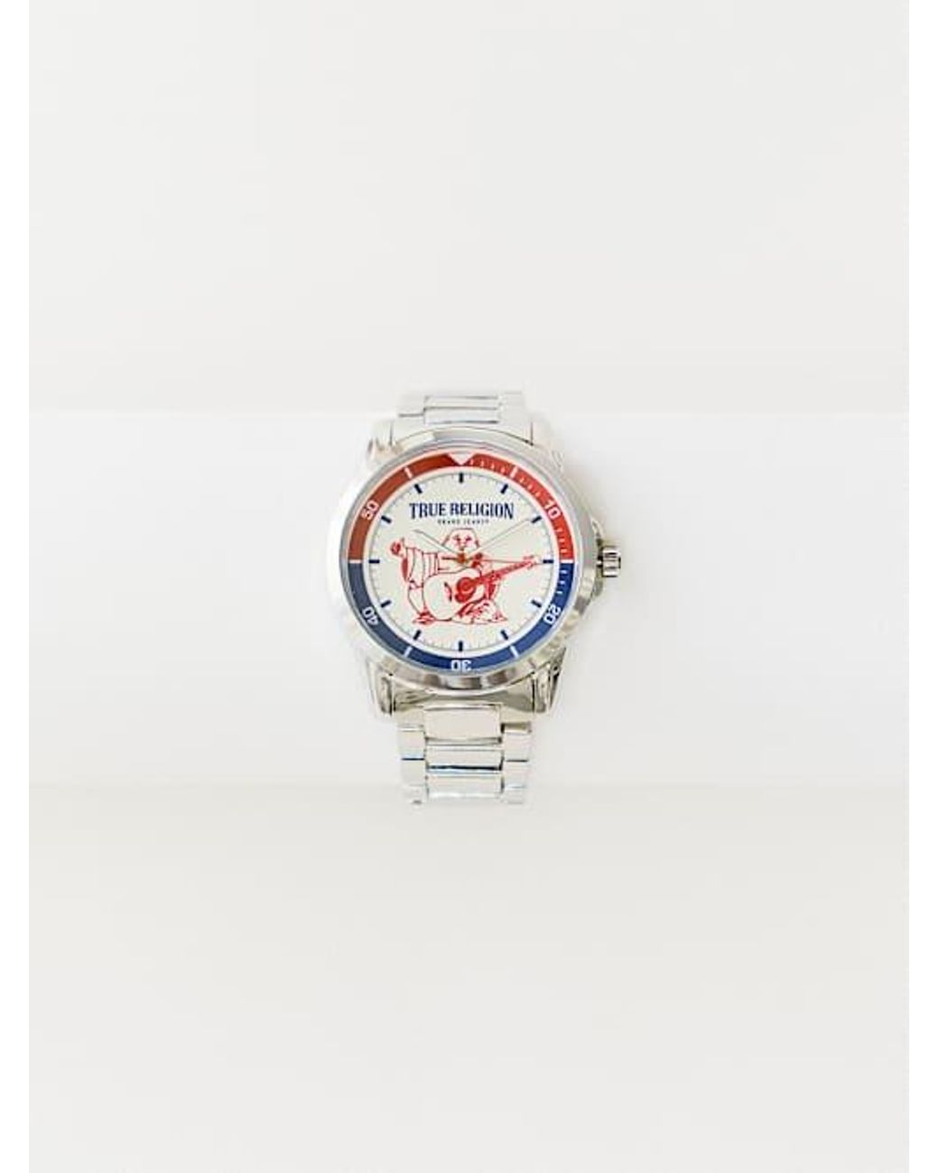 TRUE RELIGION Buddha Watch in White for Men | Lyst