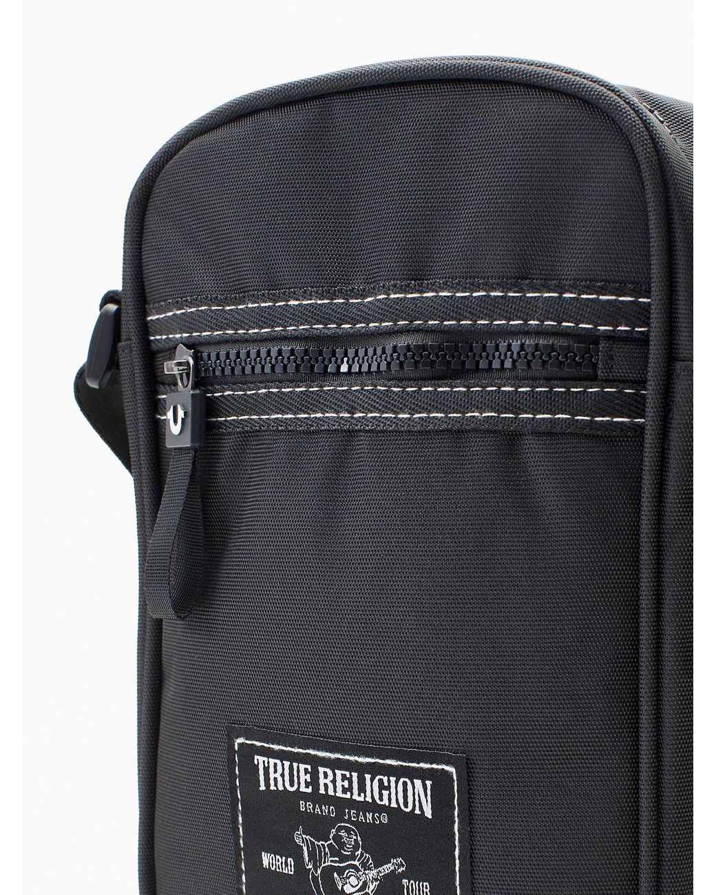 【極美品】TRUE RELIGION ブラック ショルダーバッグ海外限定　値下げ True Religion Black Crossbody Bag for Men | Lyst