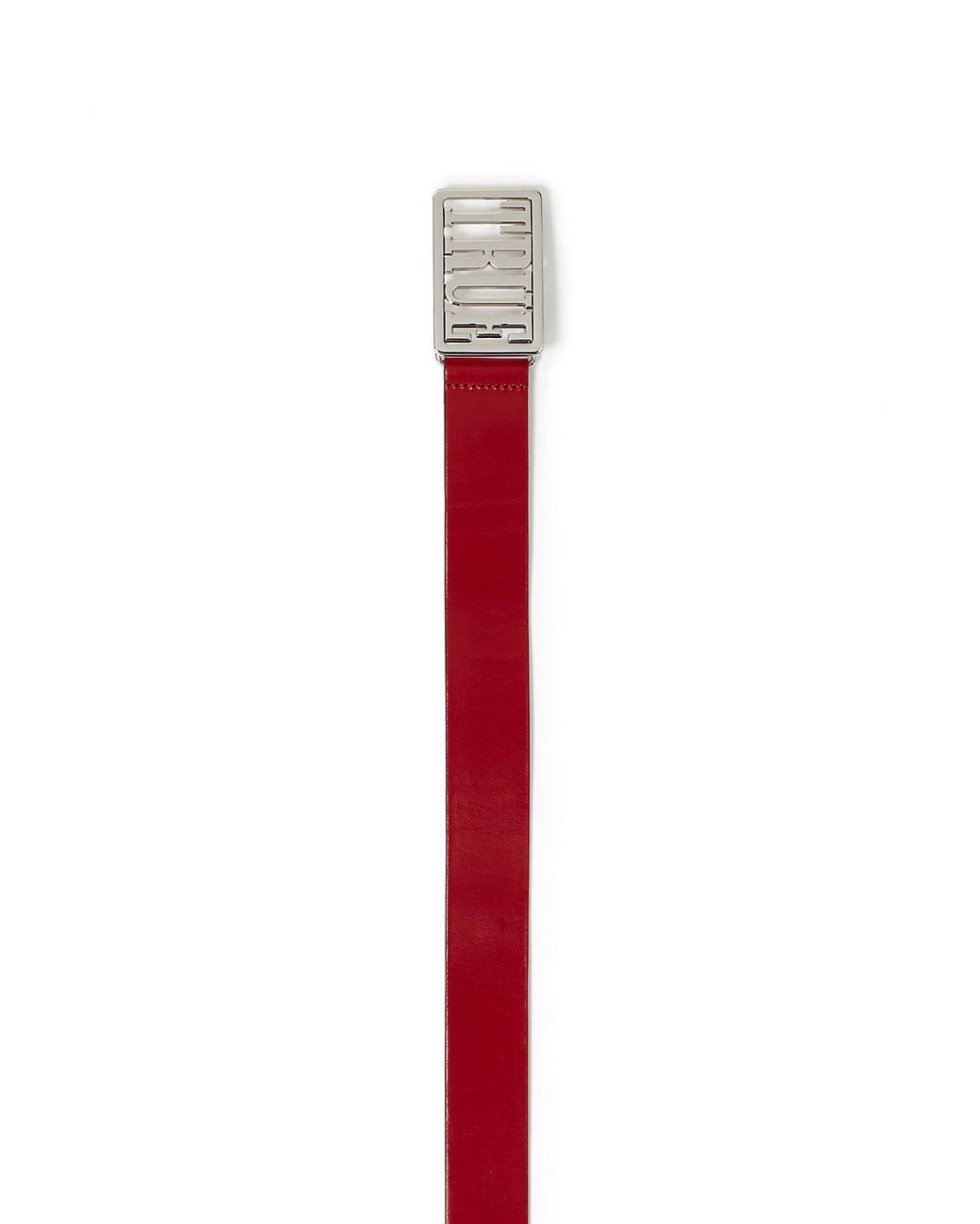 True Religion True Buckle Belt in Red 