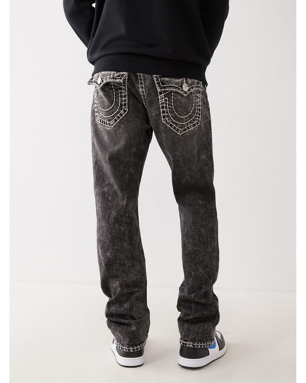 True Religion Denim Ricky Silver Super 