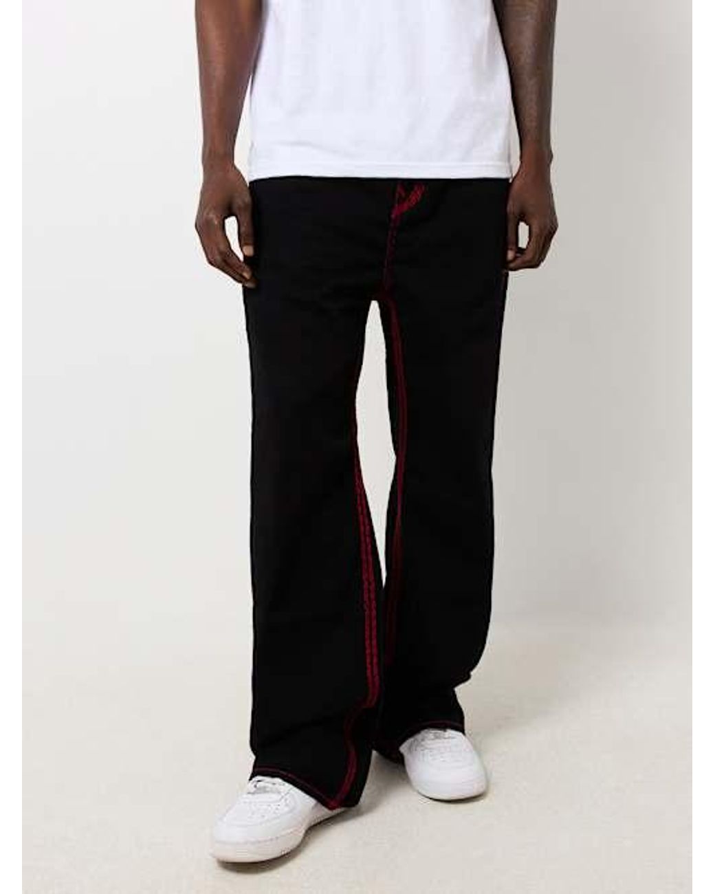 TRUE RELIGION Vinny Super Qt Ultra Baggy Jean in Black for