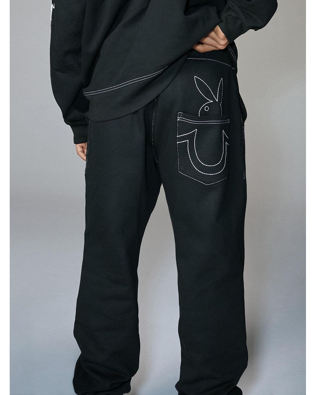 True Religion Playboy X Jogger in Black for Men Lyst