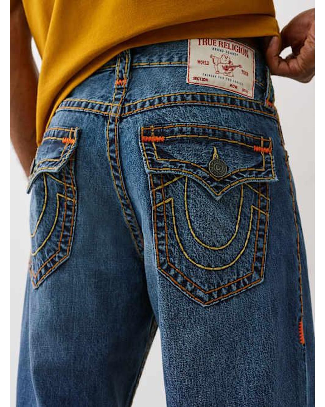 TRUE RELIGION Vinny Super T Ultra Baggy Jean in Blue for Men | Lyst