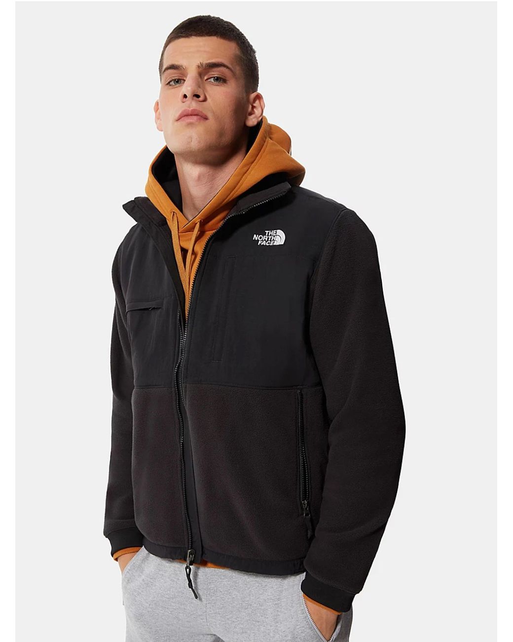 black north face fleece