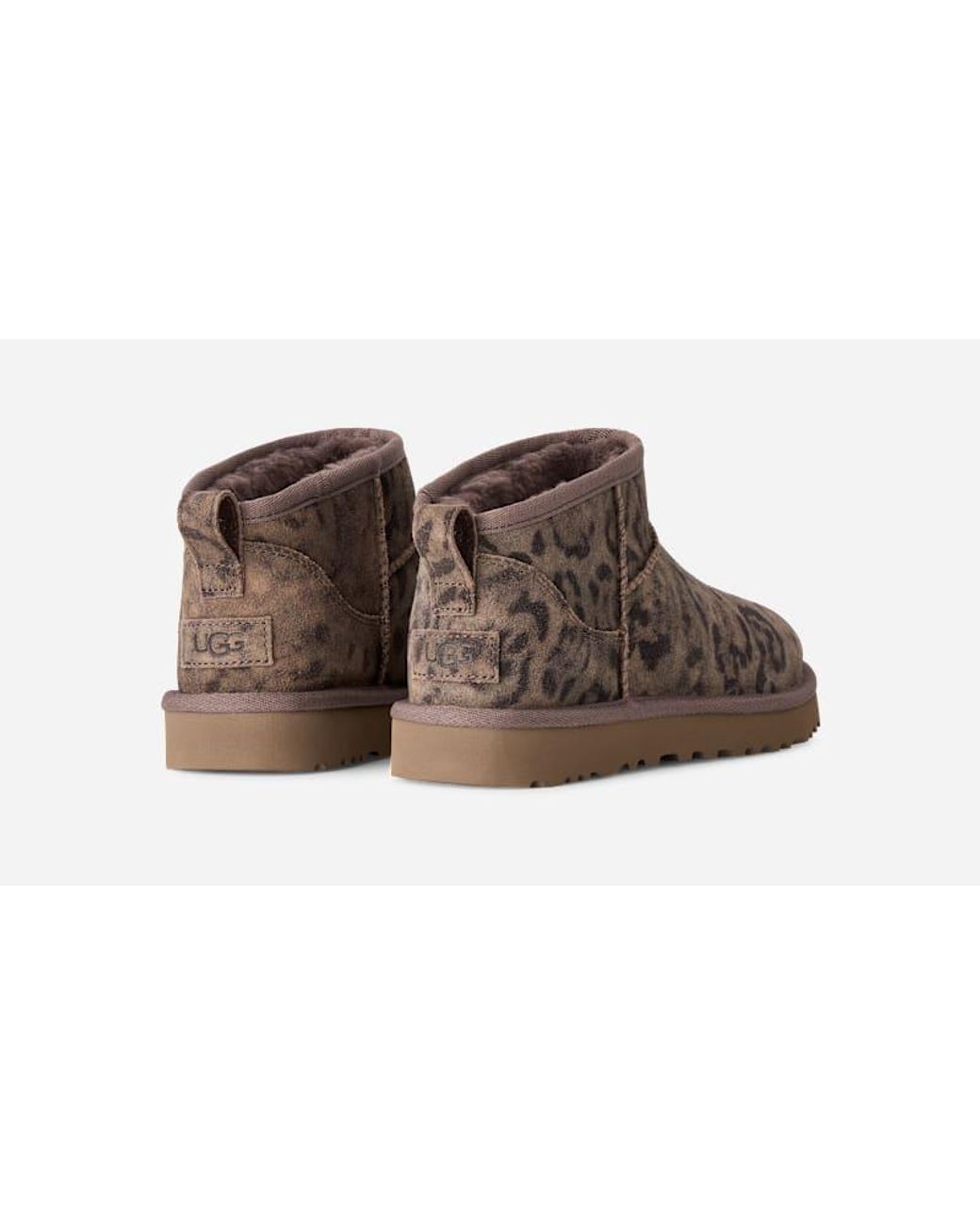 Classic Ultra Mini Spotted Boot Ugg en coloris Brown