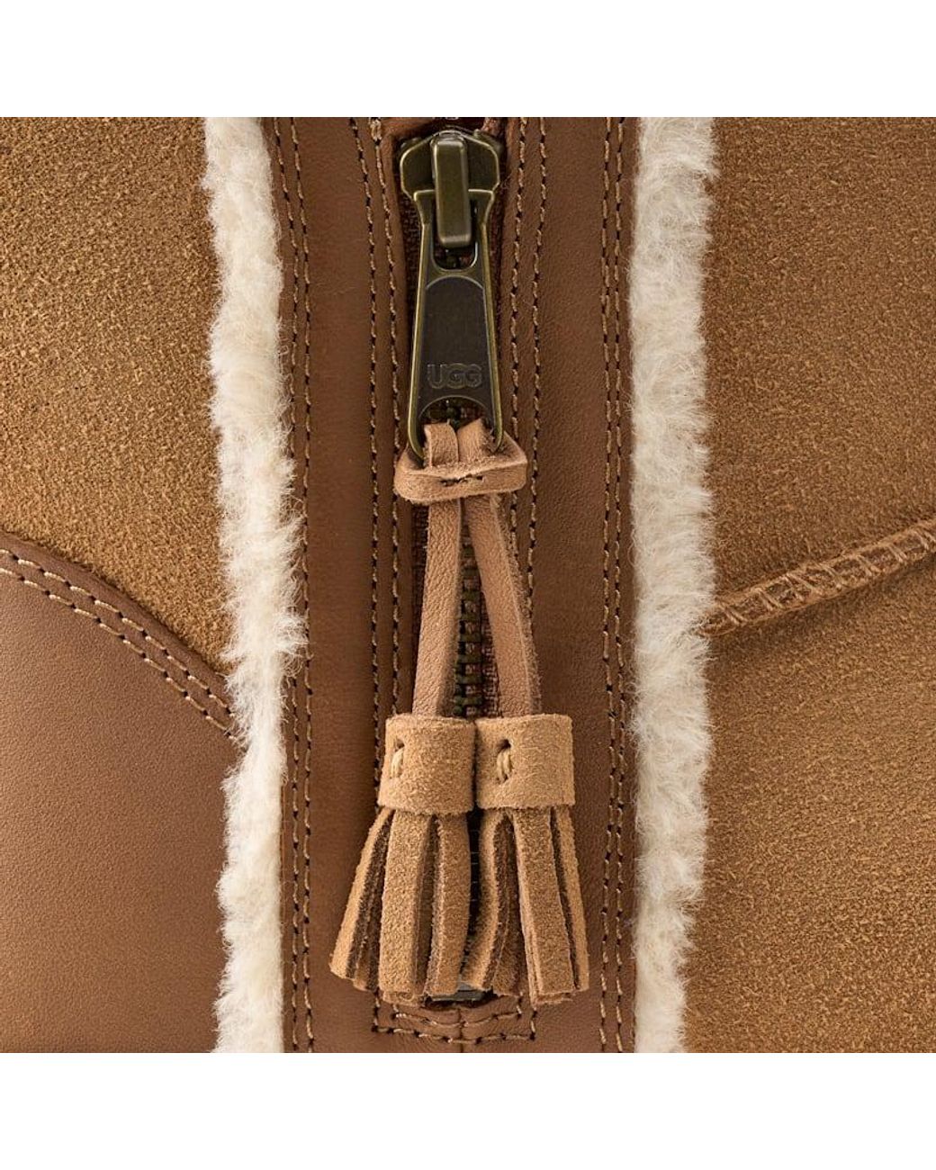 Botte À Fermeture Éclair Retrochic Ugg en coloris Brown