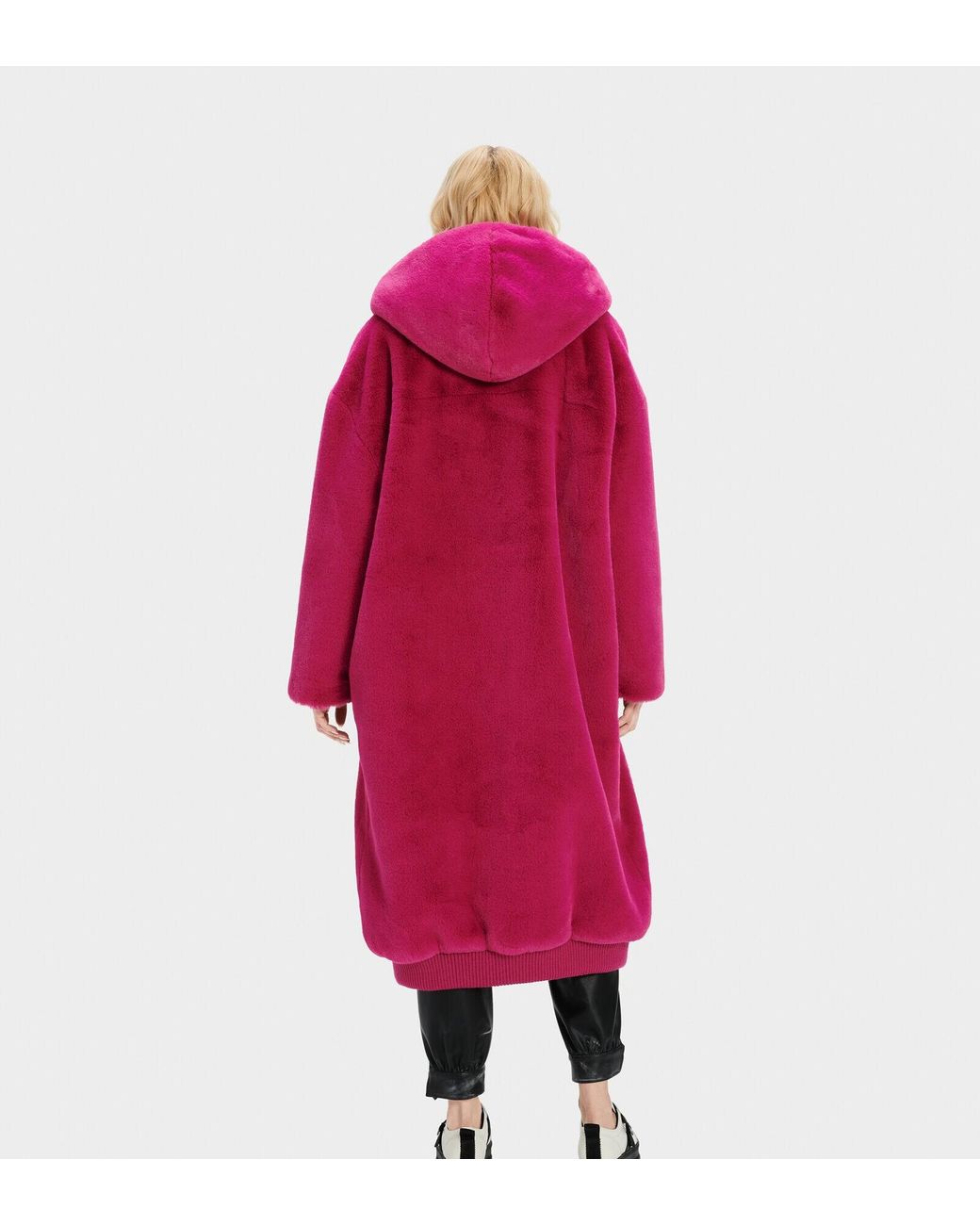 UGG Koko Oversized Faux Fur Coat Faux 