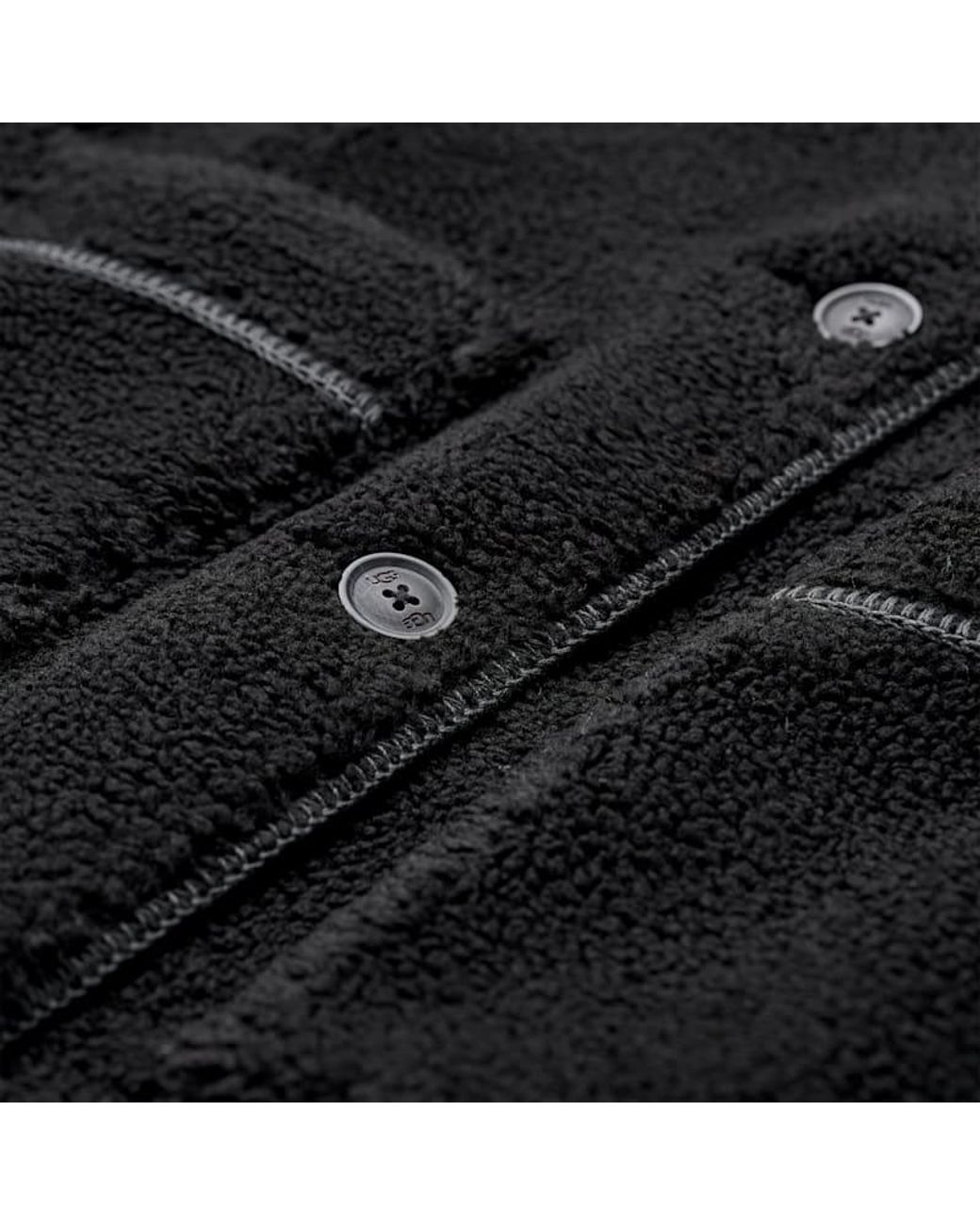 Manteau Sema Fluff Ugg en coloris Black