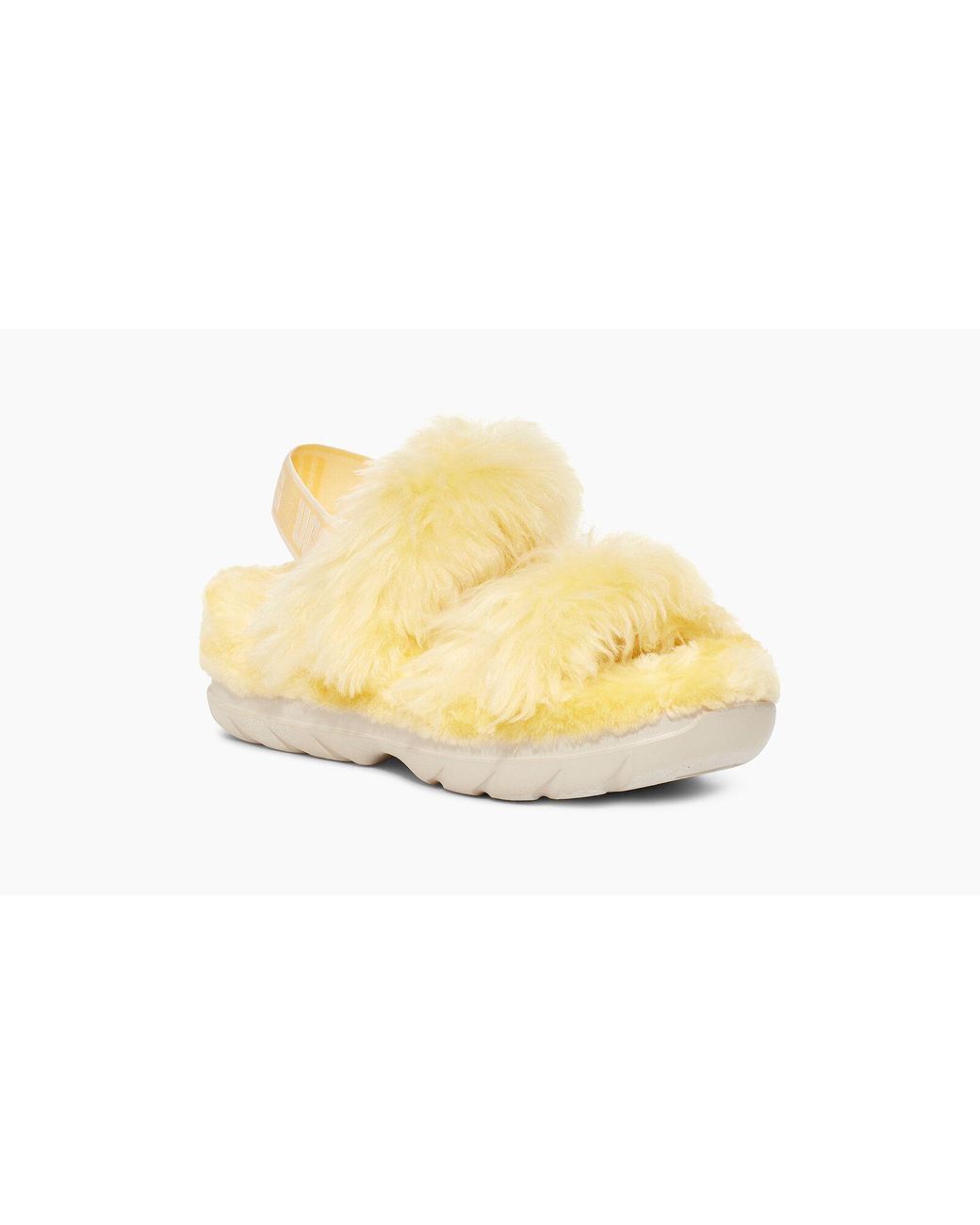 baby ugg sandals yellow