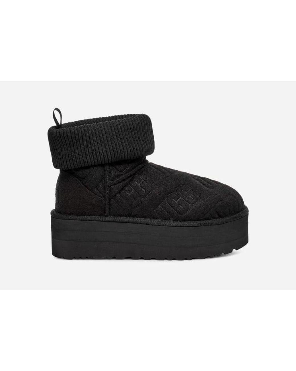 Black sheepskin uggs hot sale