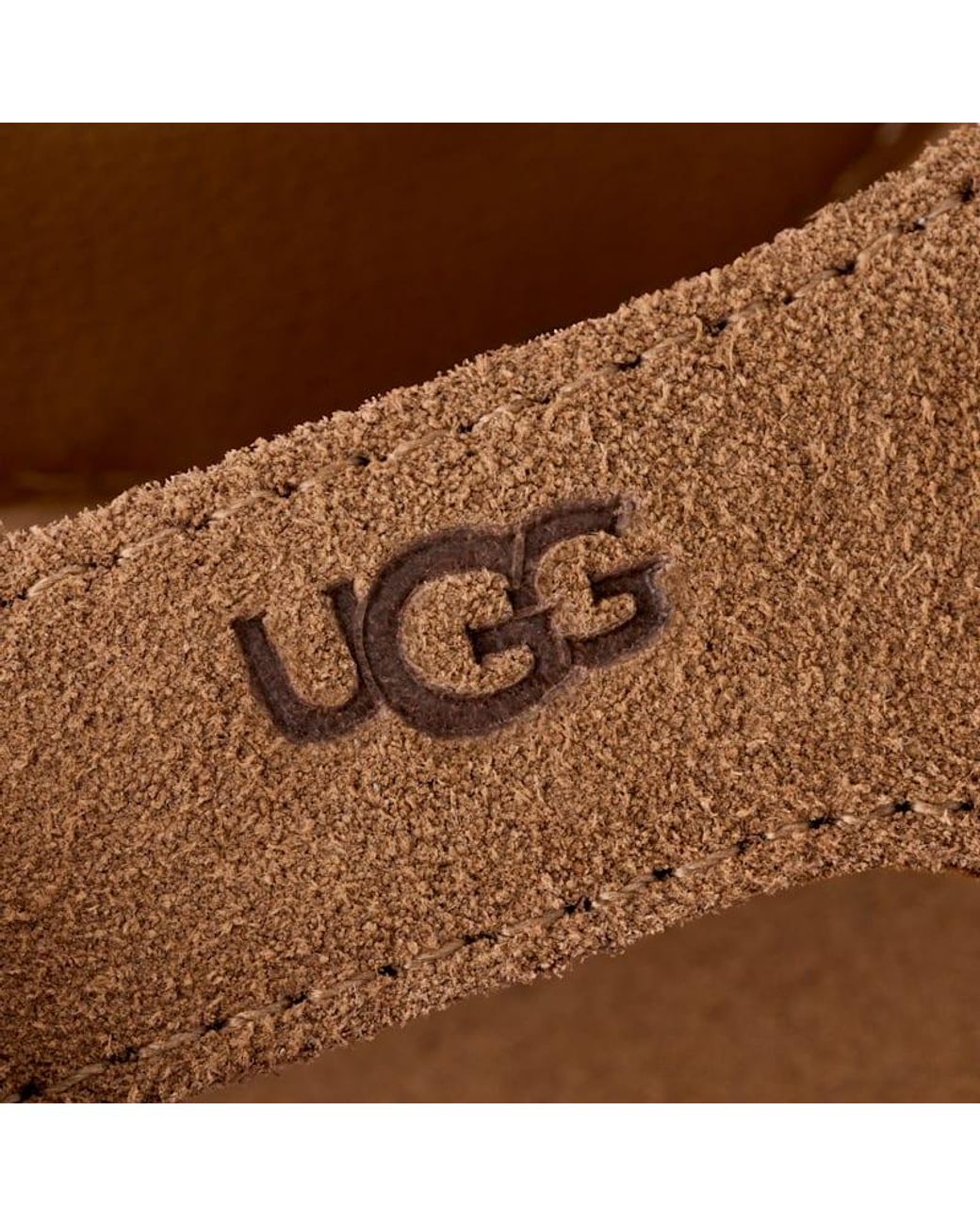 Ugg Brown Goldengaze Zehentrenner-Sandale Für Damen