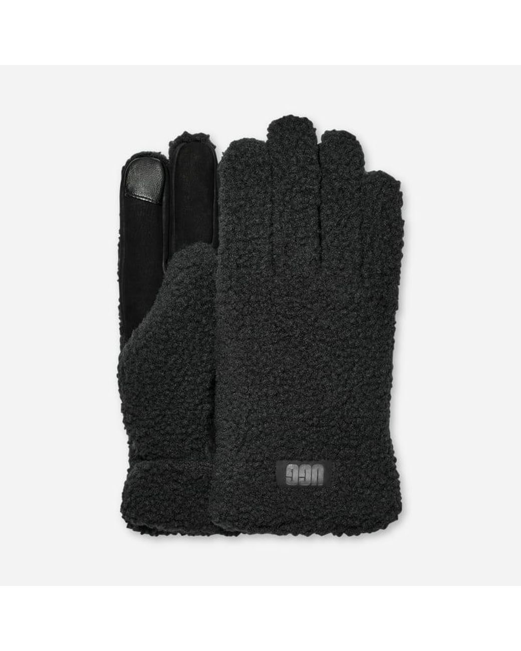 Ugg Handschuhe Aus Fluff Für Herren in Black für Herren