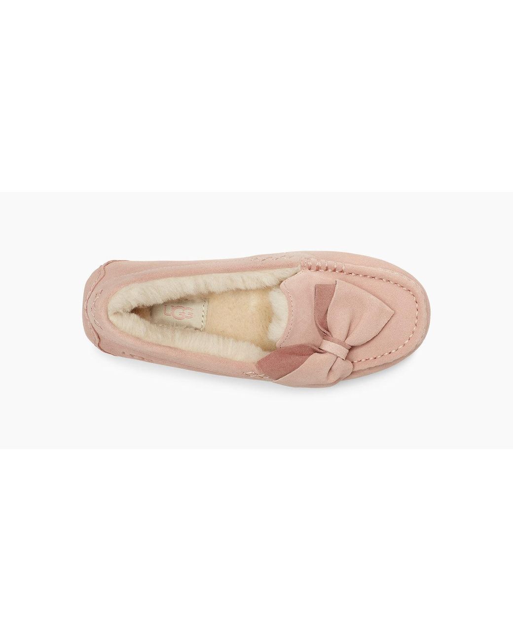 UGG Wool Ansley Two-tone Bow in Pink | Lyst