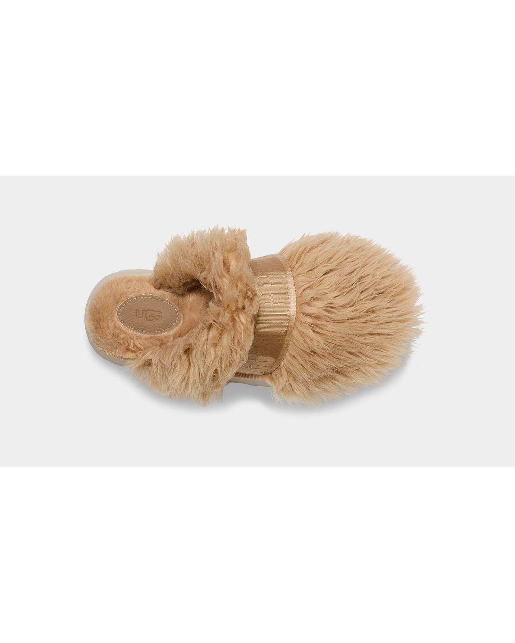 UGG Fluff Momma Sugar Slide in Black | Lyst