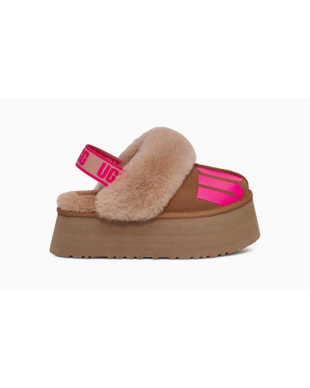 Funkette Chaussons UGG en coloris Rose | Lyst