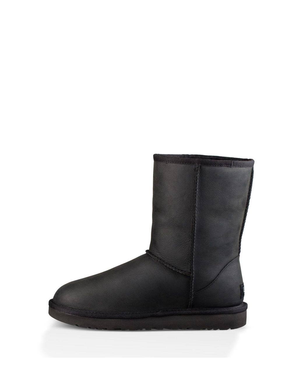black leather uggs uk