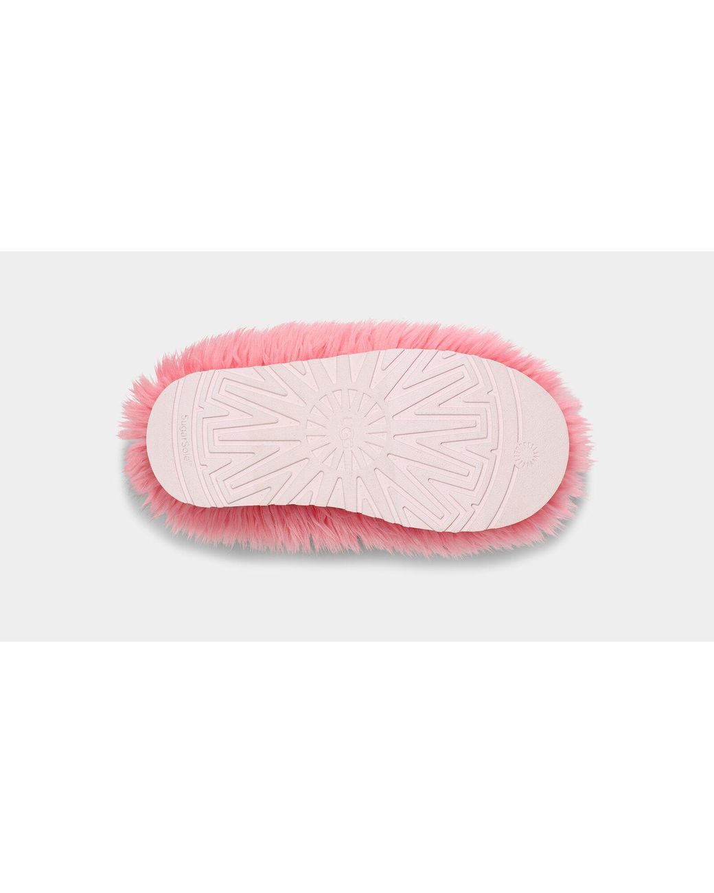 UGG Women's Fluff Momma Tasman Platform Slippers Pink Jasmine