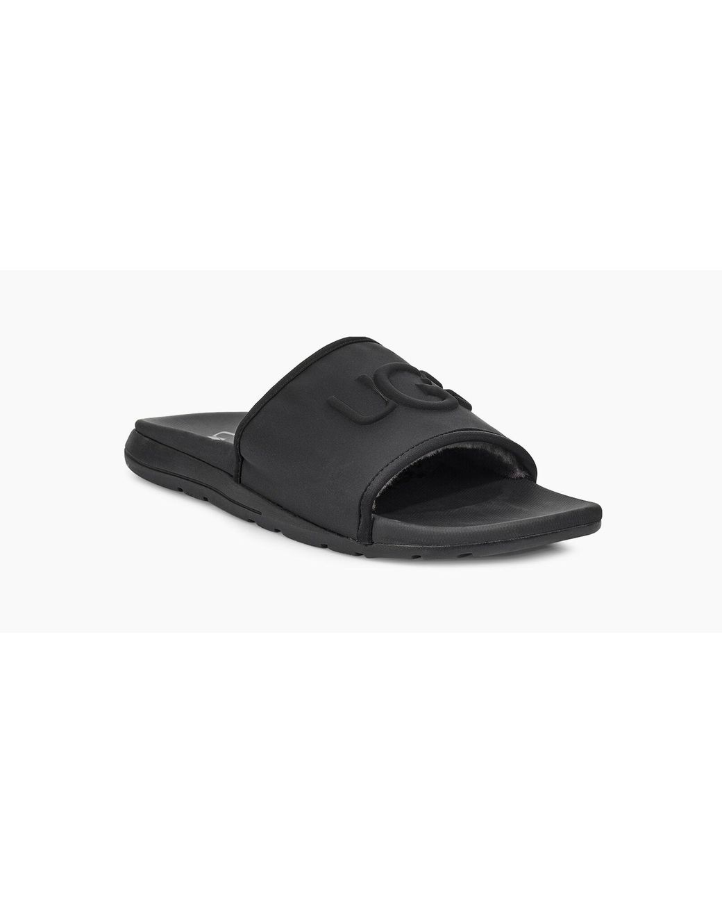 UGG Xavier Graphic Slide in Black for Men Lyst UK