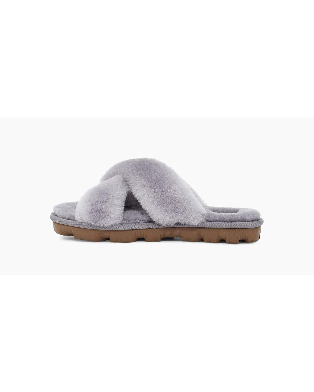Women's fuzzette sales sandal slippers