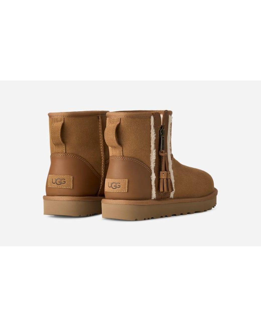 Botte À Fermeture Éclair Retrochic Ugg en coloris Brown