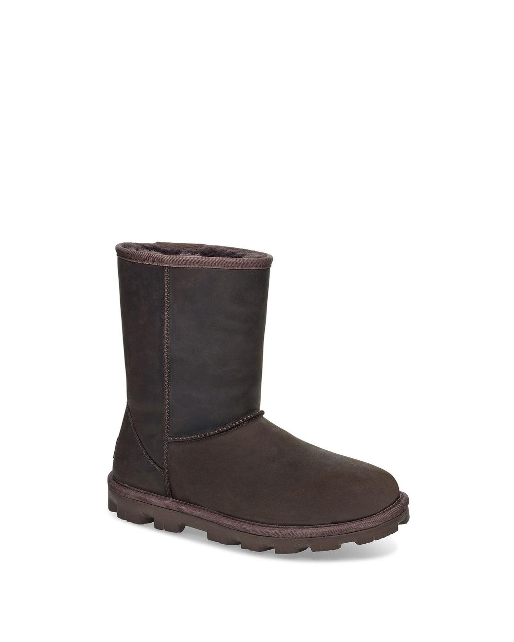 ugg flat leather boots
