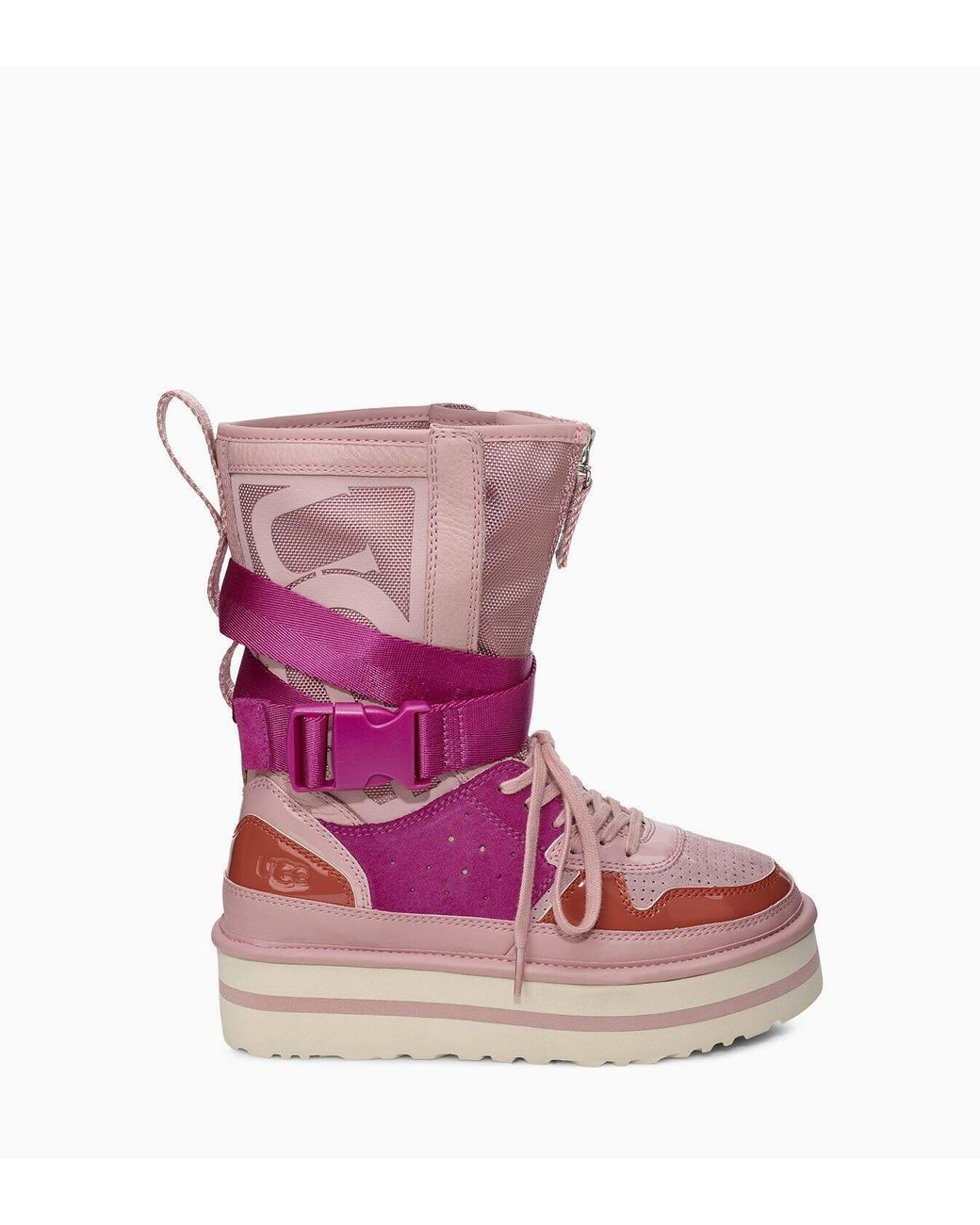 pink ugg sneaker boots