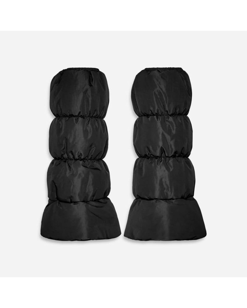 UGG Plushwarmer Tall Textile/Faux Fur Boot Guard in Black | Lyst