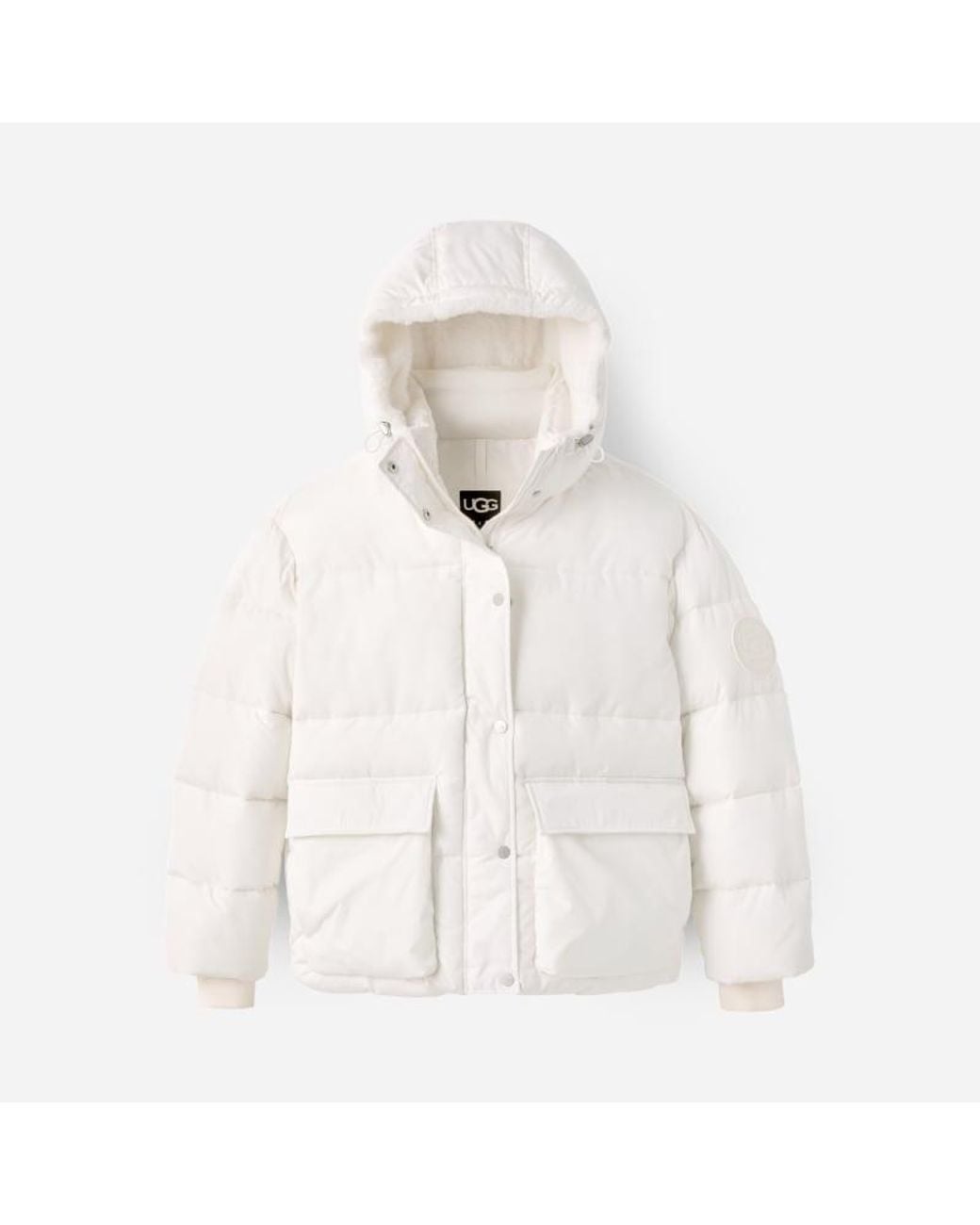 Ugg Natural Kennedey Puffer Jacket Polyester