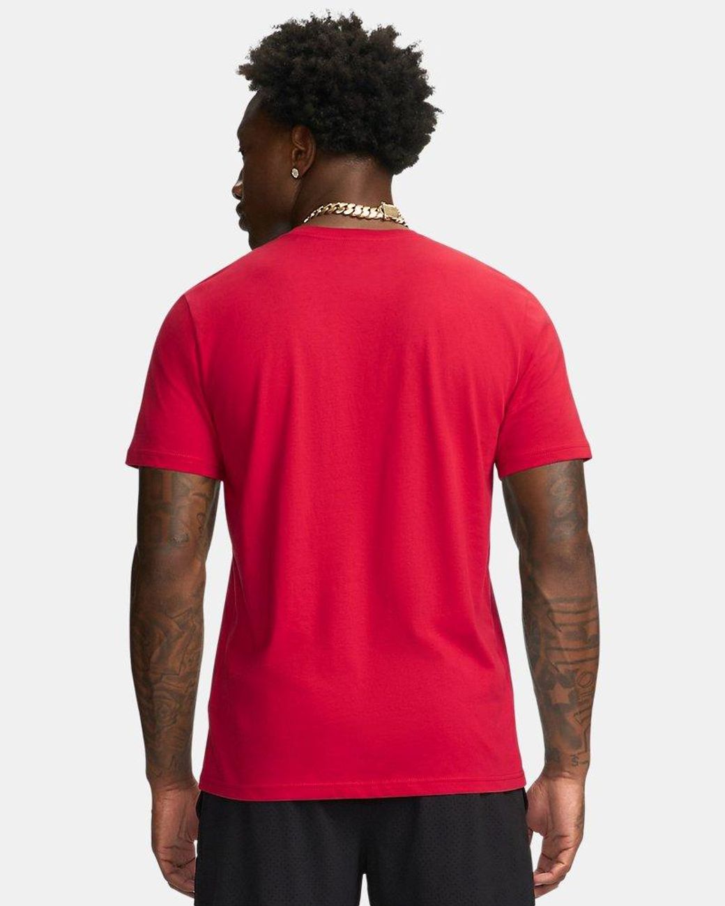 Under Armour Red The Bouncy Tee Short Sleeve for men