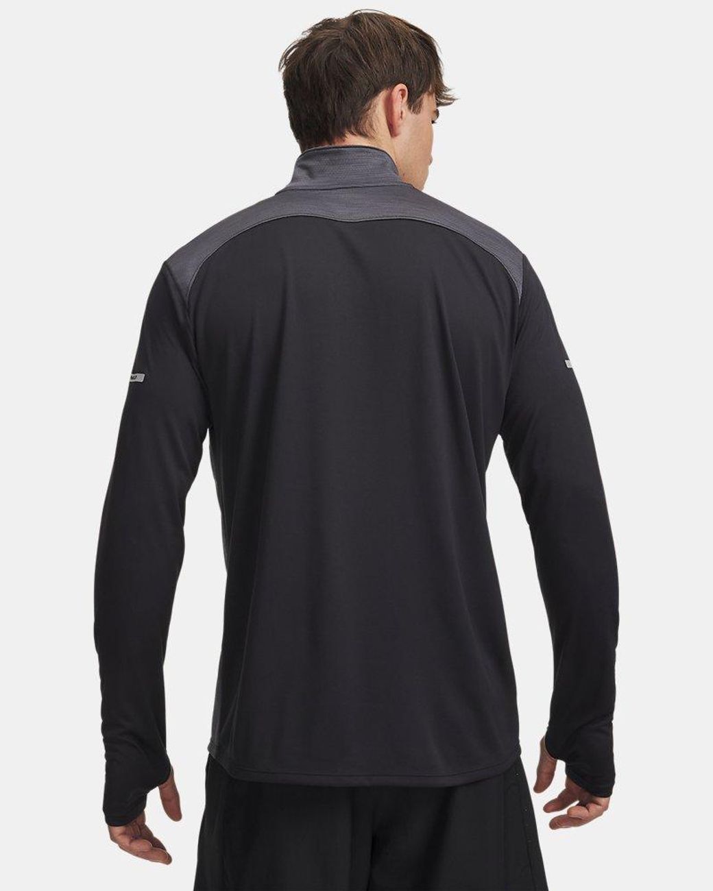 Under Armour Black Tech Utility ¼ Zip Venom for men
