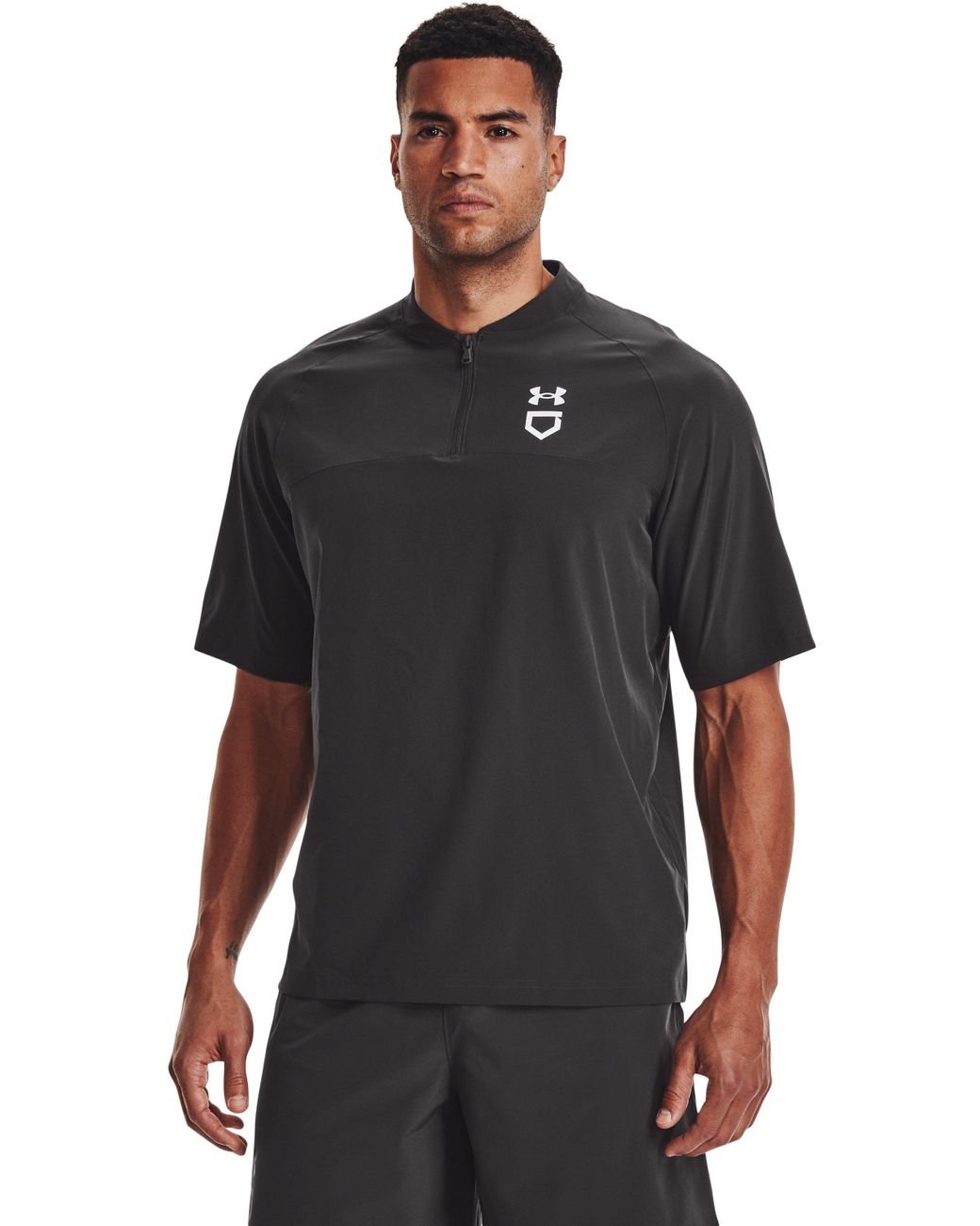 Under Armour Ua Utility Short Sleeve Cage Jacket in Gray for Men Lyst