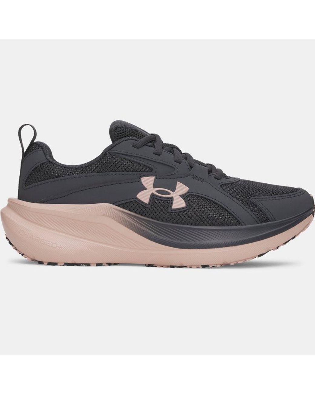 Under Armour Blue Charged+ Assert 11 Running Shoes Anthracite Bashful Bashful