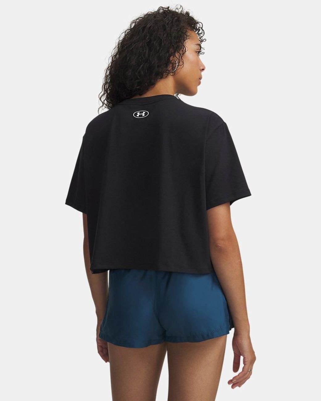 Under Armour Black Rival Boxy T-Shirt