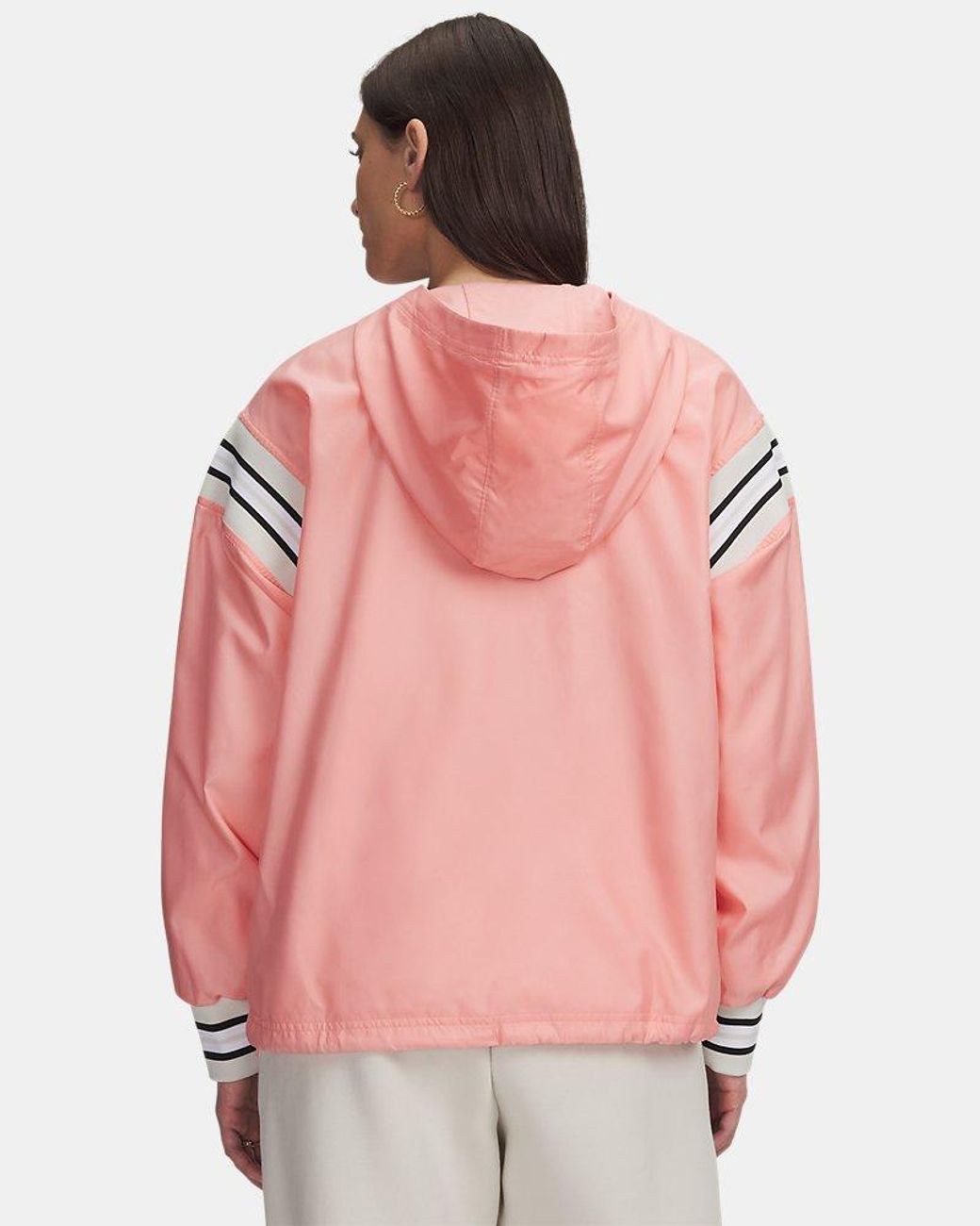 Under Armour Pink Ua Icon Woven Heritage ¼ Zip