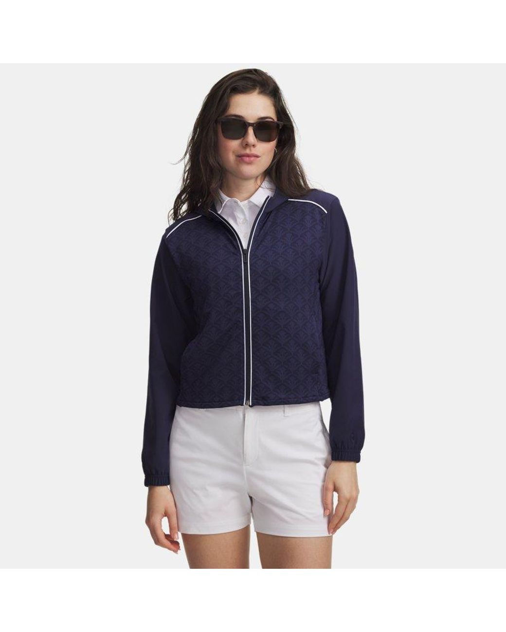 Under Armour Blue Drive Full-Zip Hoodie Midnight Rack Midnight