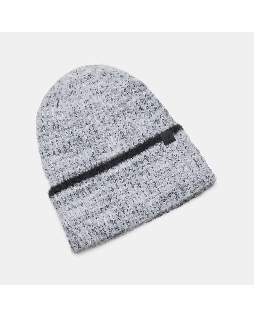 Under Armour Gray Halftime Cozy Beanie Anthracite Anthracite