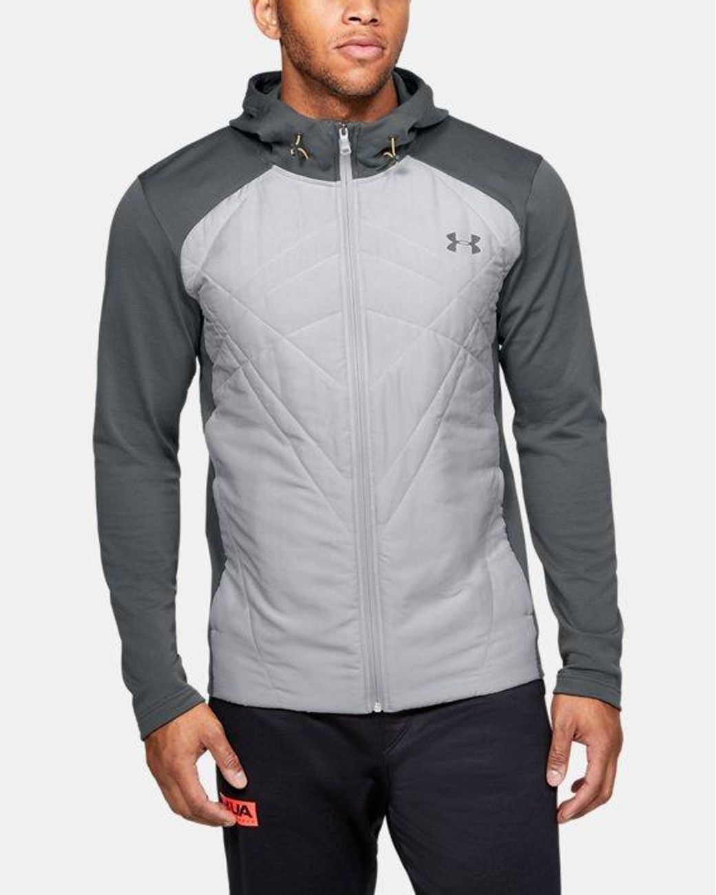 Under Armour Synthetic Men's Ua Sprint Hybrid Jacket in Gray for Men Lyst