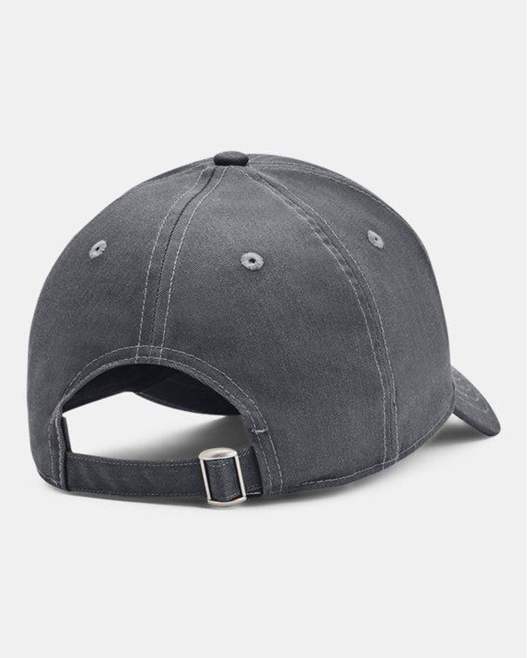 Under Armour Gray Essential Low Adjustable Cap Pitch for men